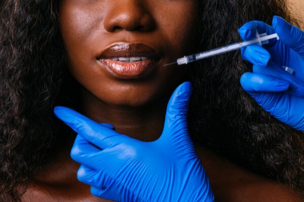 Beauty portrait of beautiful black woman